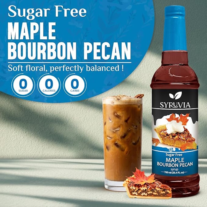 Maple Bourbon Pecan Syrup Sem Açúcar 4