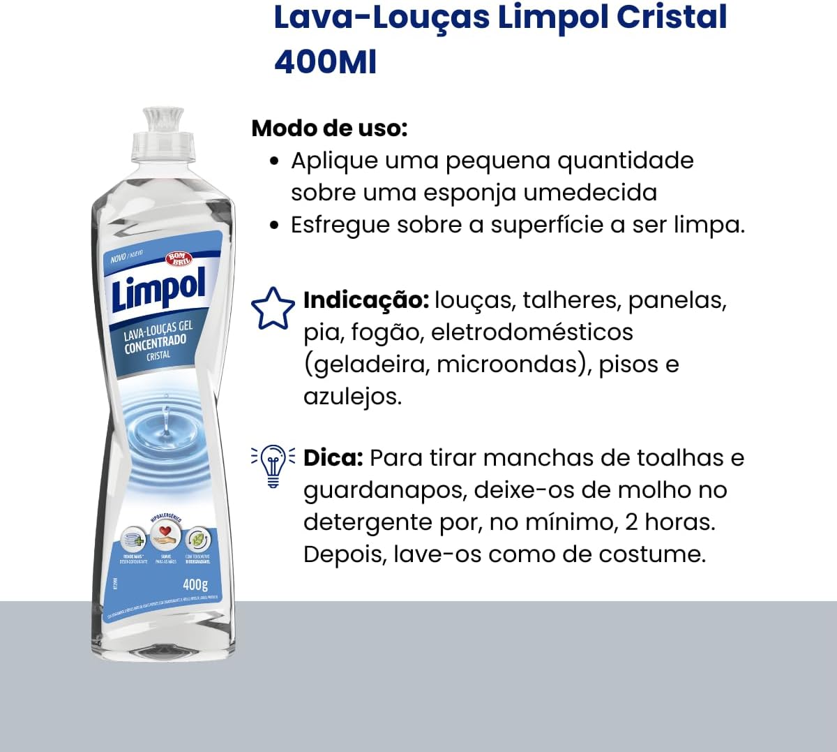 Lava-Louças Gel Concentrado 4