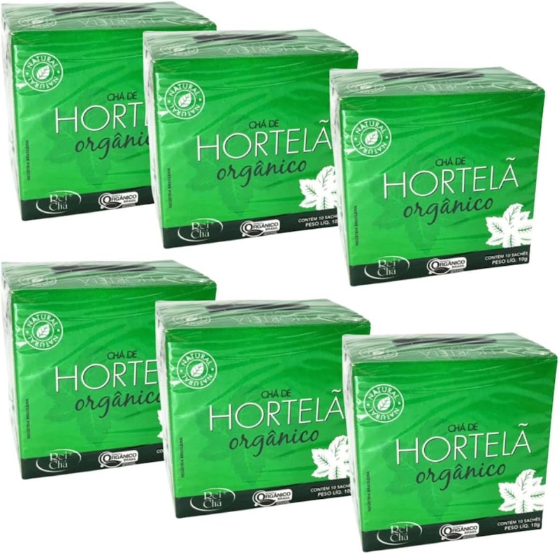 Kit Chá de Hortelã Orgânico Campo Verde 1