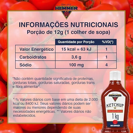 Ketchup Tradicional Bisnaga 1 kg 4