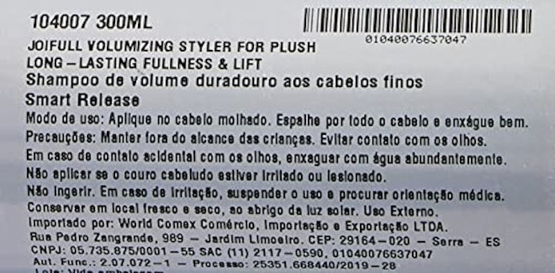 Shampoo para Limpar e Dar Volume aos Fios - Joico Joifull 3