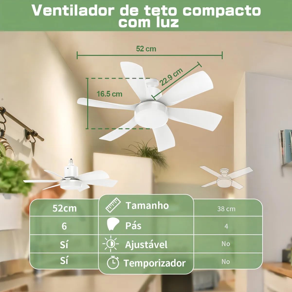 Ventilador de Teto Airwit 2