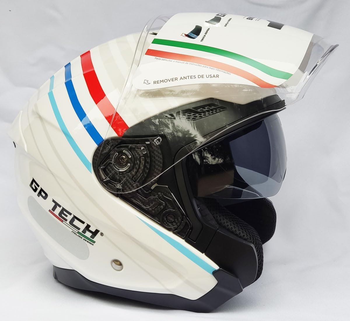 Capacete GP Tech Open OF669 Range Aberto 2