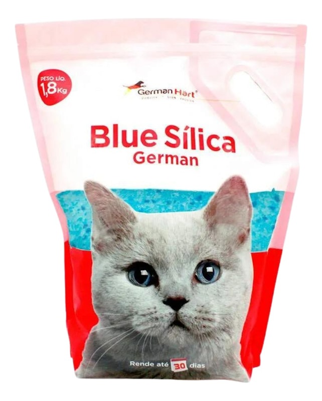 Areia Higiênica para Gato com Cristais de Sílica e Cristais Azuis Antiodor 1