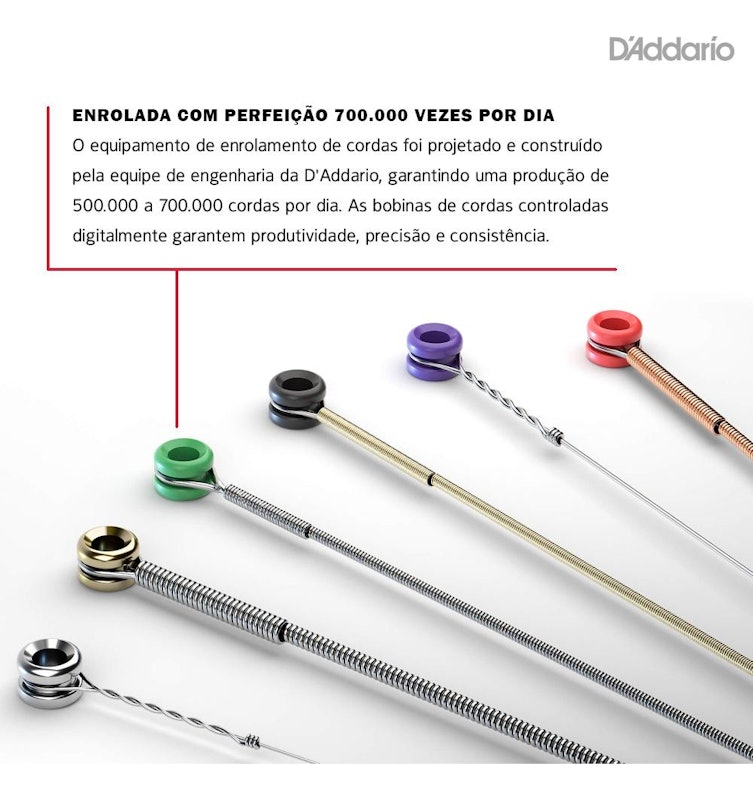 Encordoamento para Violão Aço 10-50 com Corda Extra PL010 4