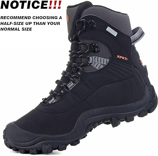 Botas de Caminhada Impermeáveis Femininas Thermator 8” 2