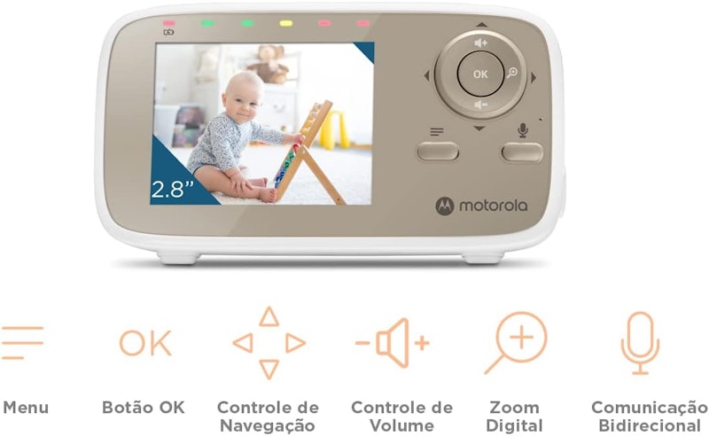 Babá Eletrônica com Monitor 4