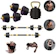 BEEL PRO Kit de Halteres 20 kg com Suporte Kettlebell 1