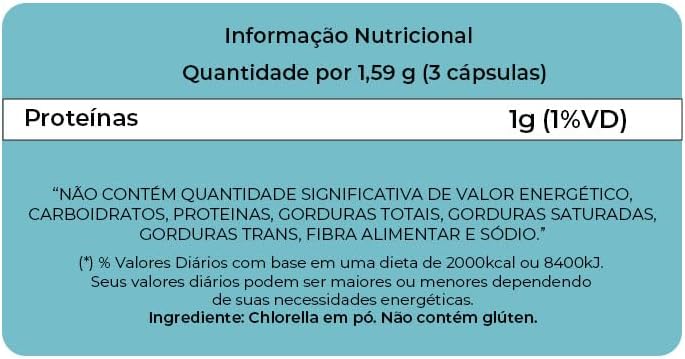 Clorella 530 mg 3