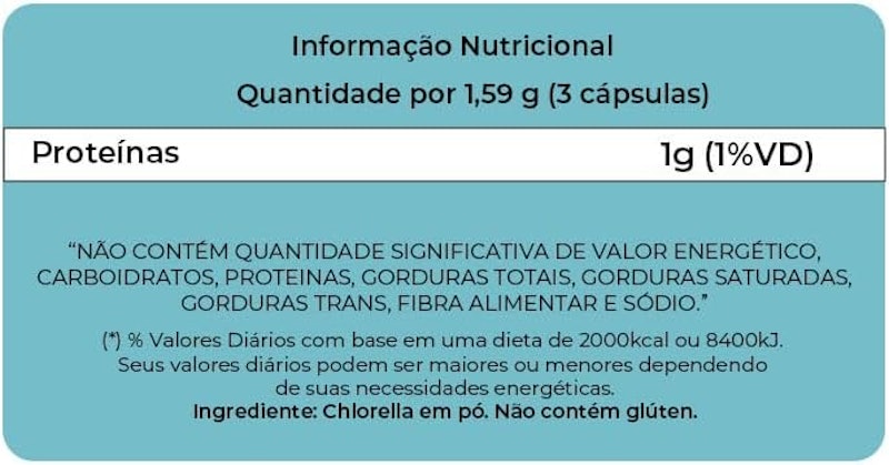 Clorella 530 mg 3