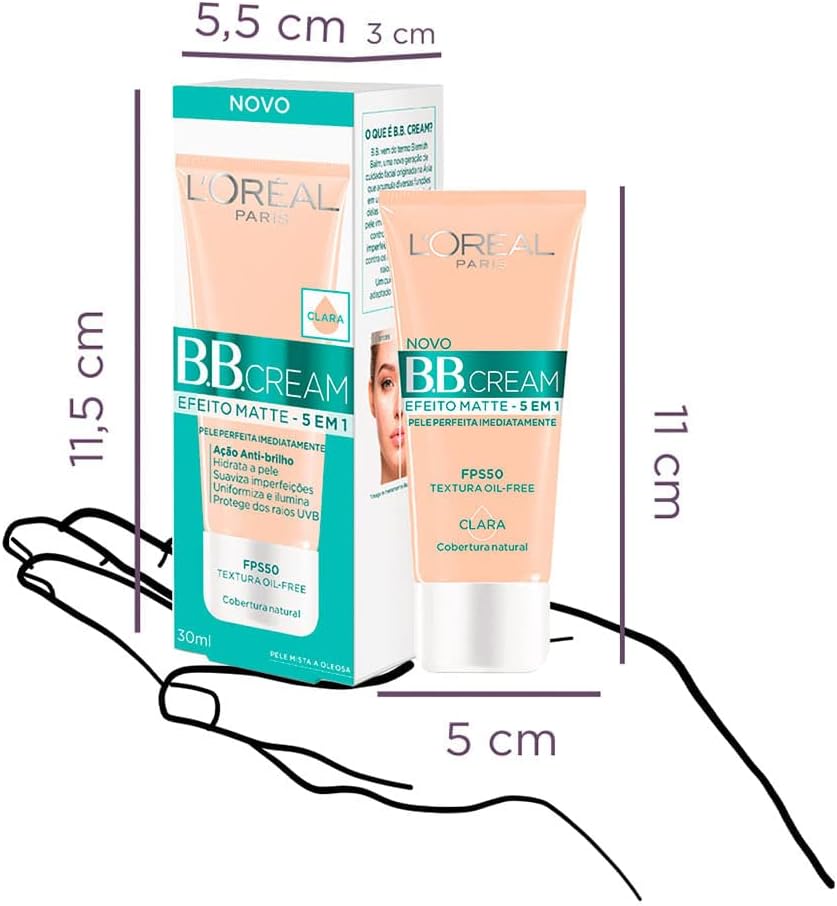 BB Cream Efeito Matte FPS 50 3