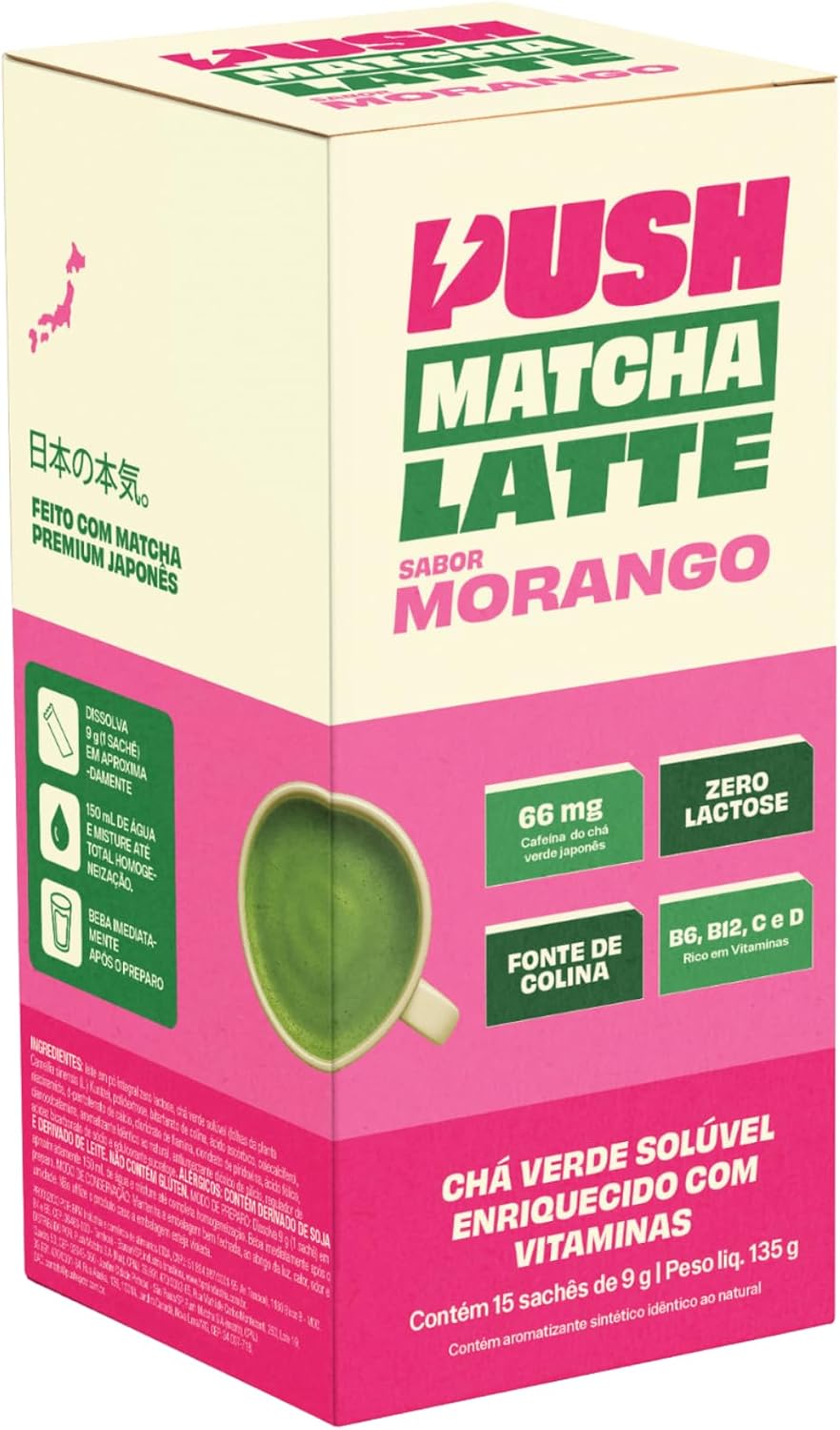Push Matcha Latte Morango 1
