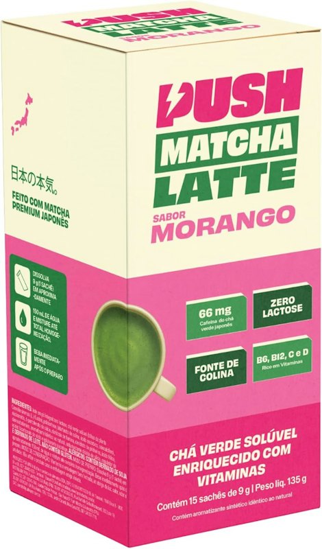 Push Matcha Latte Morango 1