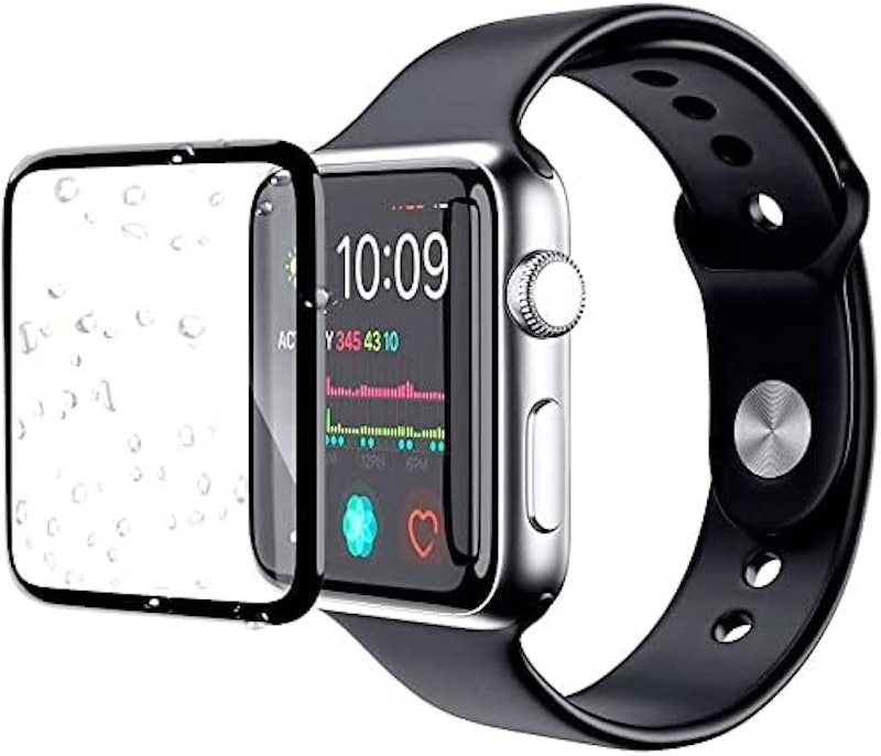 Kit 2x Películas 5D Bordas Anti Riscos Compatível com Apple Watch 3