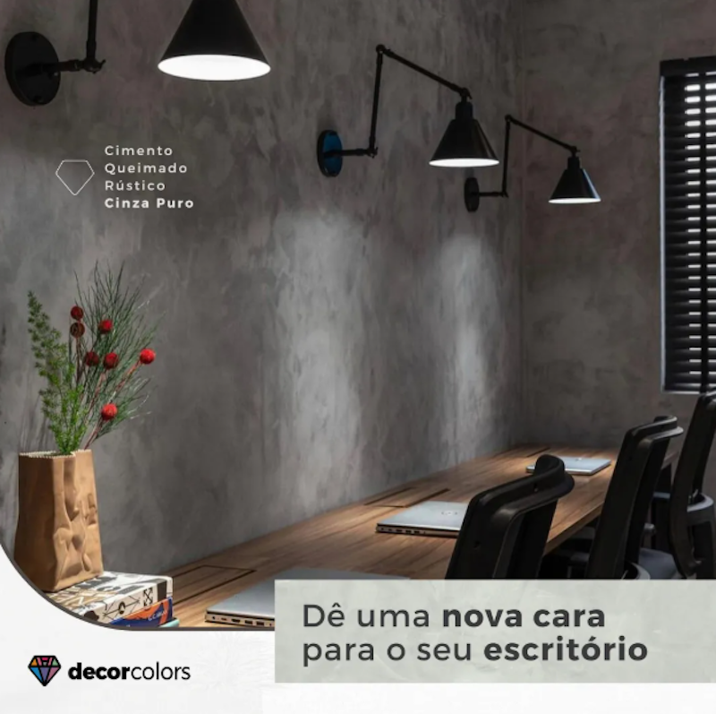 Cimento Queimado Rústico 4