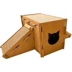 Arranhador para Gatos com Dupla Rampa