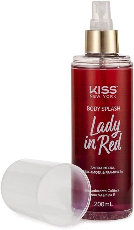 Body Splash Lady in Red 2