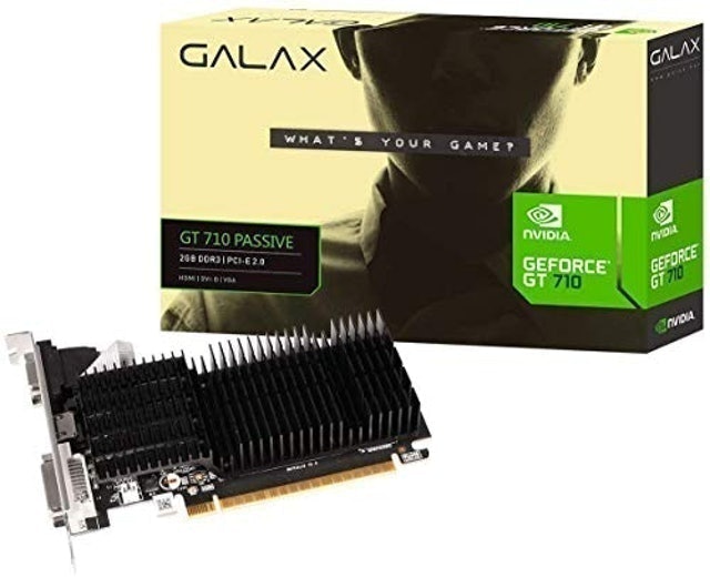 Placa de Vídeo GeForce GT 710 Foto 1