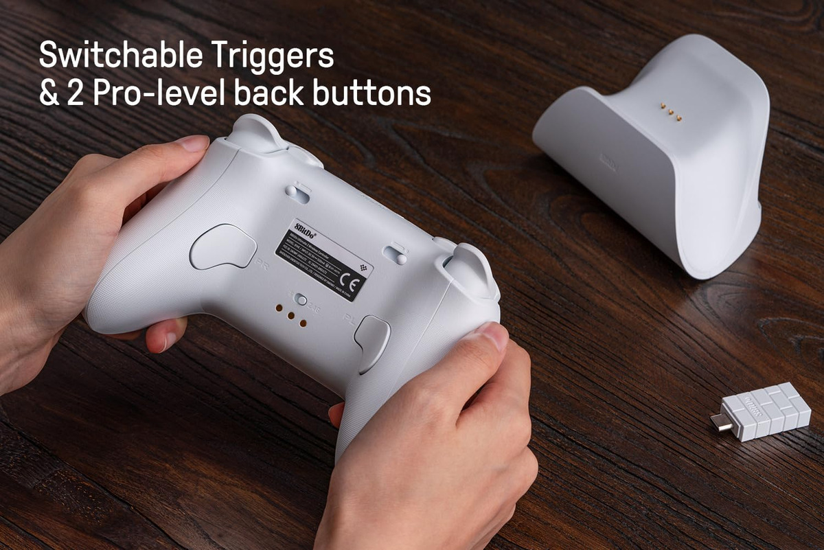 8BitDo Ultimate 2 Wireless Controller for Windows PC & Android 4