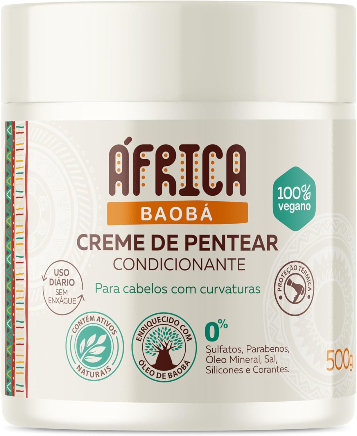 Creme de Pentear África Baobá 1