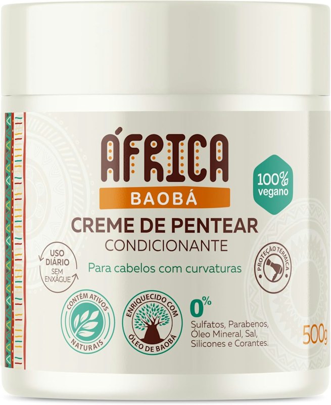 Creme de Pentear África Baobá 1