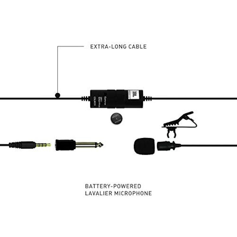 Microfone de Lapela JBL 3