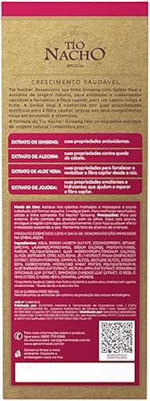 Shampoo Tio Nacho Ginseng 3