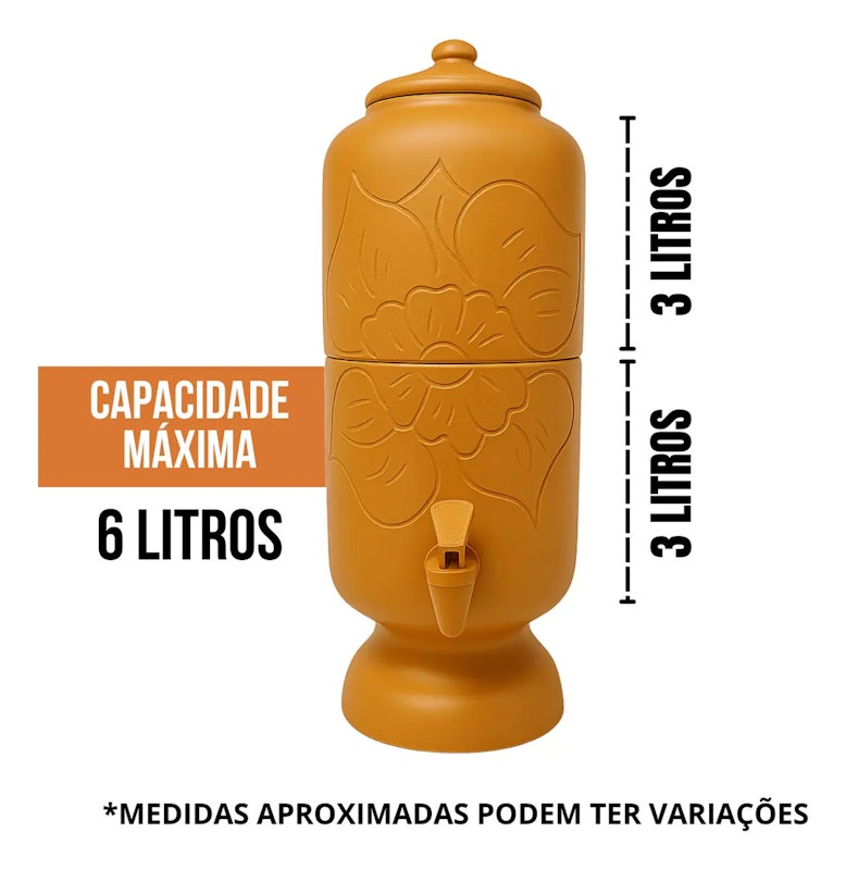 Filtro Barro Decorado 4