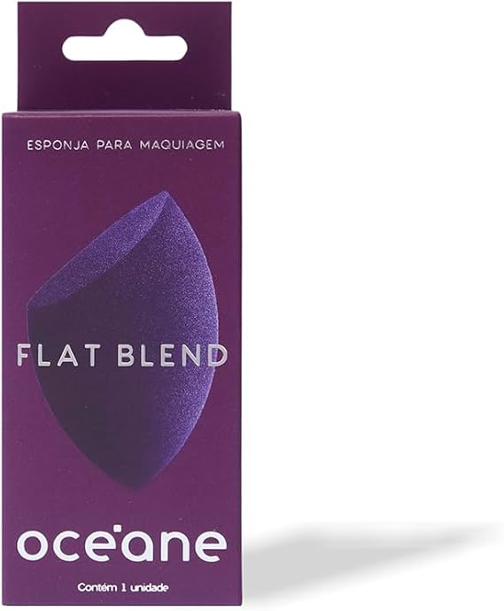Esponja de Maquiagem - Flat Blend Roxa Océane Purple 5