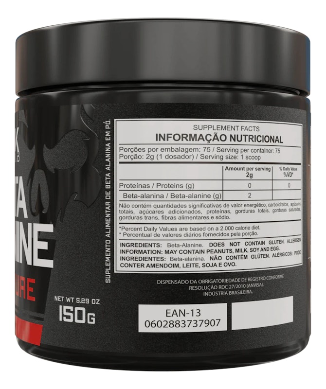 Beta-Alanina 100% Pura 150 g 2