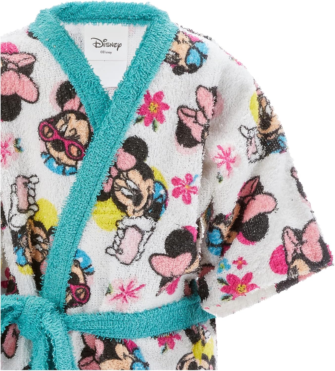 Roupão Quimono Felpudo Infantil Minnie 3