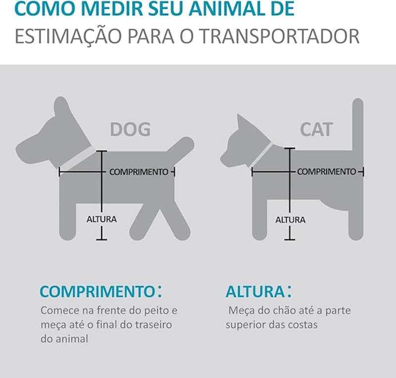Bolsa Transporte Pet Ventilação em 4 Lados 5