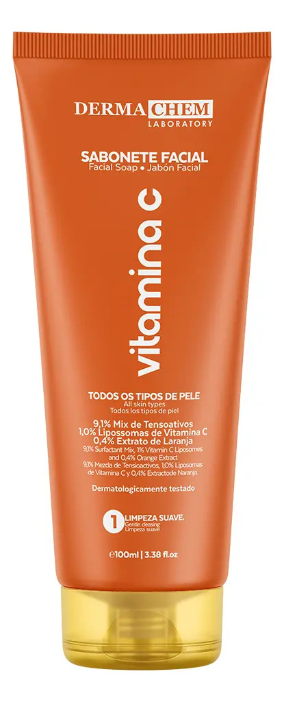 Kit Skincare Vitamina C Clareador Anti-idade Sérum 5
