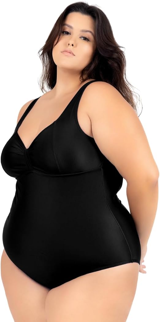 Top 10 Melhores Maiôs Plus Size  (Speedo, Lavanda e Alecrim e mais) 3