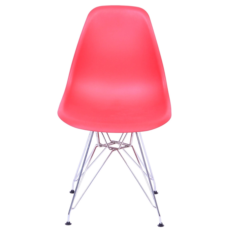 Cadeira Eames Eiffel Base Cromada 1