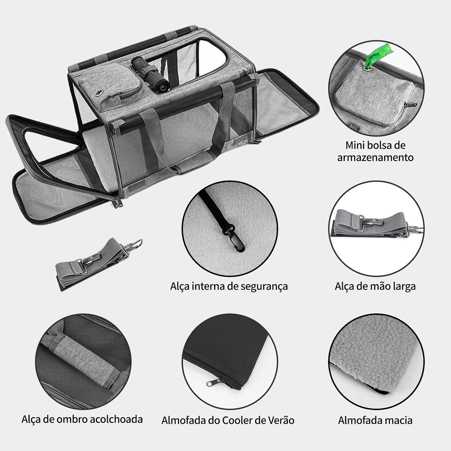 Bolsa Transporte Pet Jinyuhay 3
