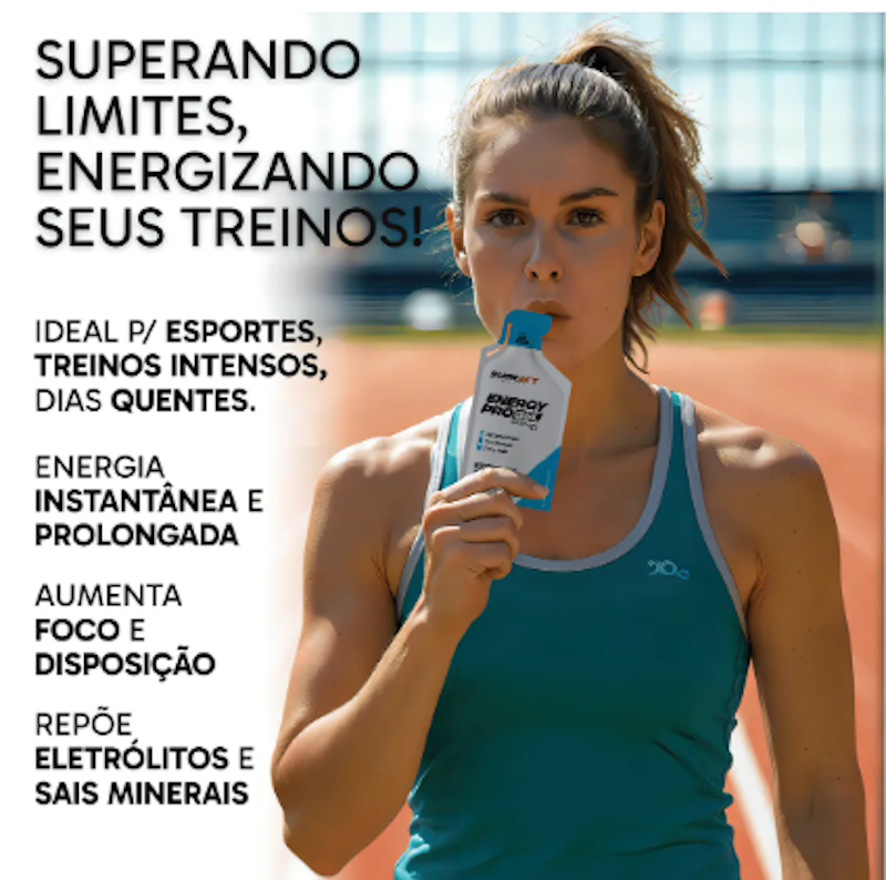 Energy Pro Gel 10 Sachês de 30 g 2