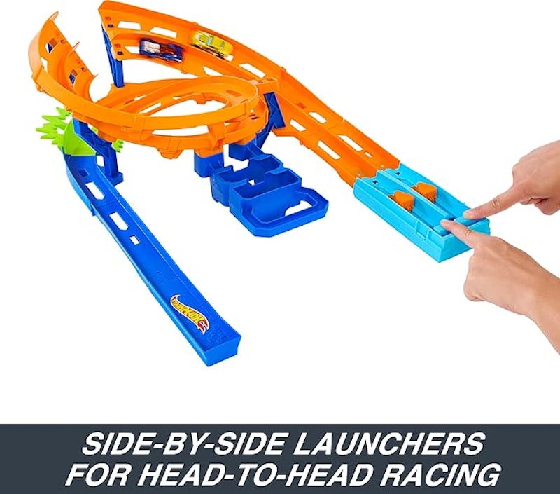 Hot Wheels Action Pista de Brinquedo Circuito Giro Veloz 4