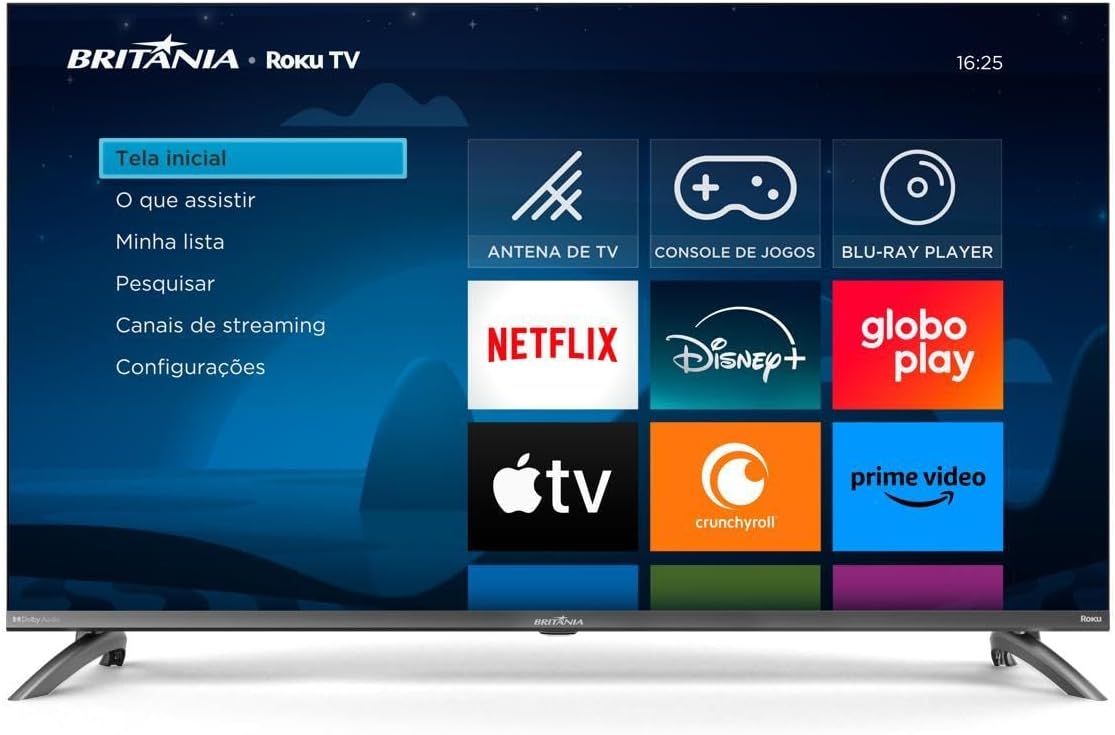 Smart TV 40” Britânia BTV40M9GR2CGB 2