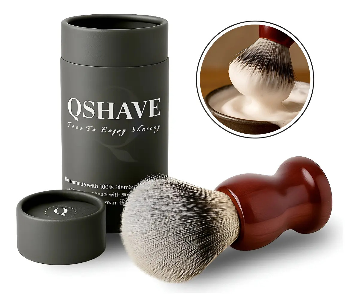 Top 10 Melhores Pincéis de Barbear em 2026 (Qshave, Belliz e mais) 1