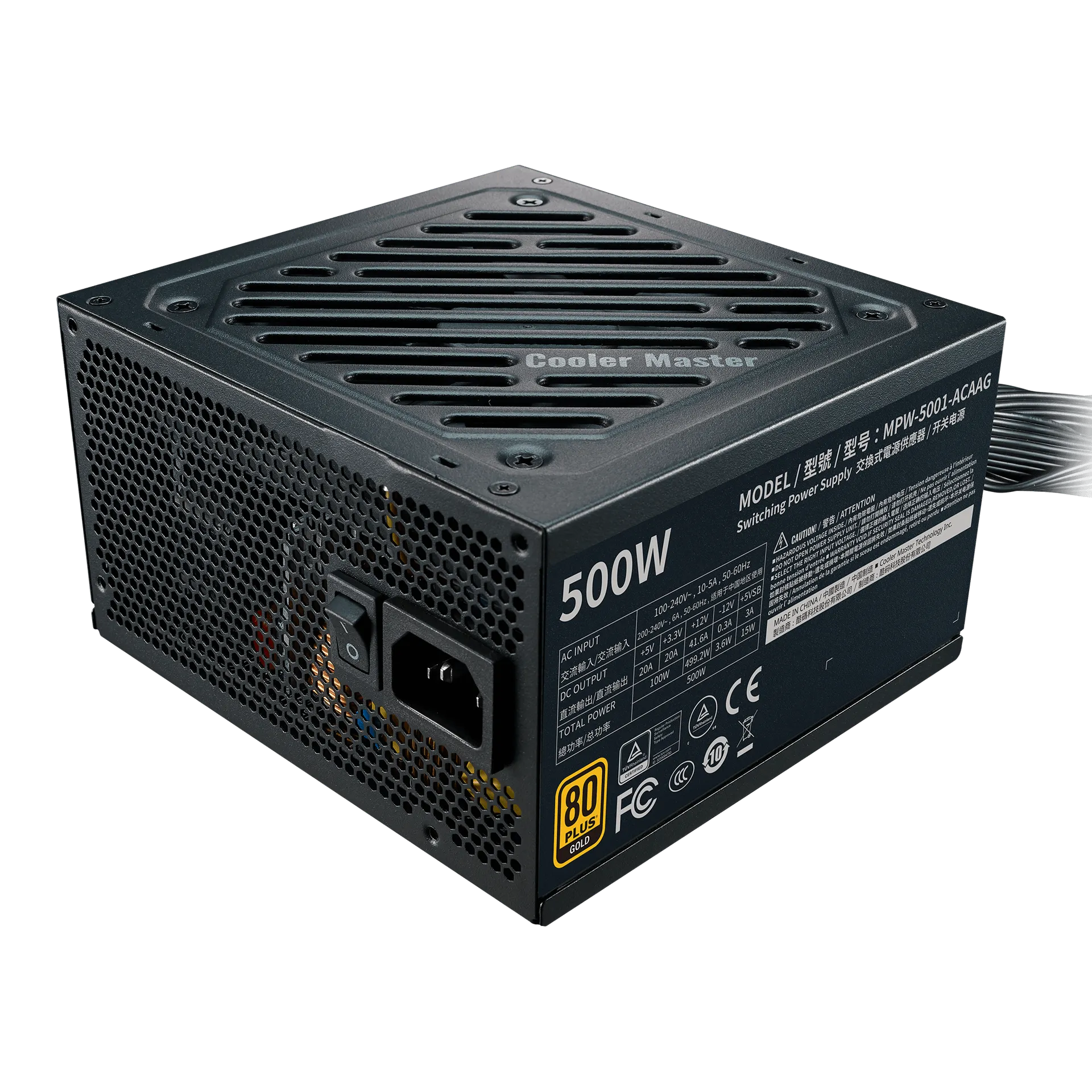 Fonte ATX 500 W G500 Gold Cooler Master 2