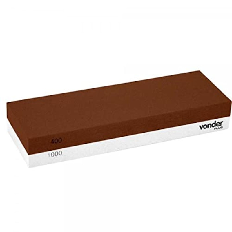 Pedra para Afiar 6" Dupla Face Retangular Vonder Plus 2