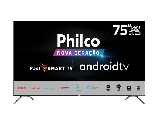 Android TV 75" 4K Philco Foto 1