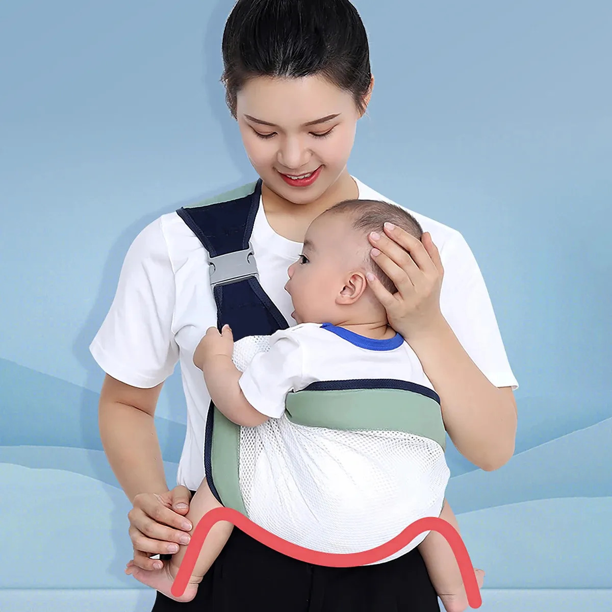 Sling Canguru Ergonômico para Bebê 3
