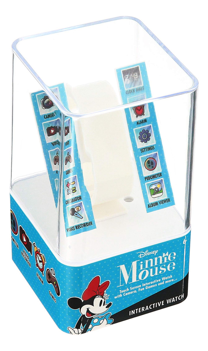 Relógio Interativo Accutime Kids Disney Minnie Mouse 5
