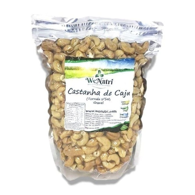 Castanha de Caju Torrada em Banda sem Sal 1