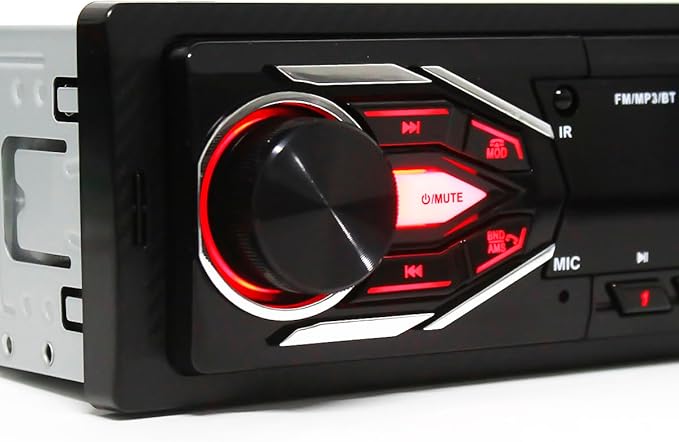 Auto Som Rádio Automotivo Universal Bluetooth KANUP 2