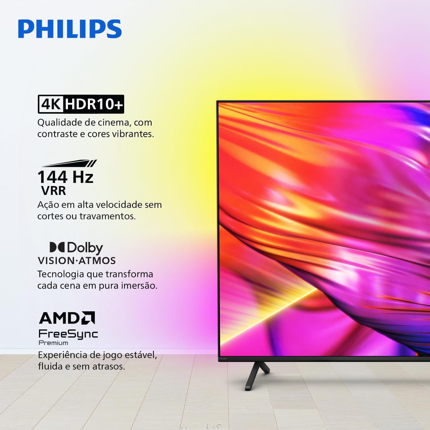 The One TV 4K Ambilight Philips 75" 2