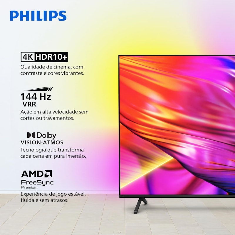 The One TV 4K Ambilight Philips 75" 2