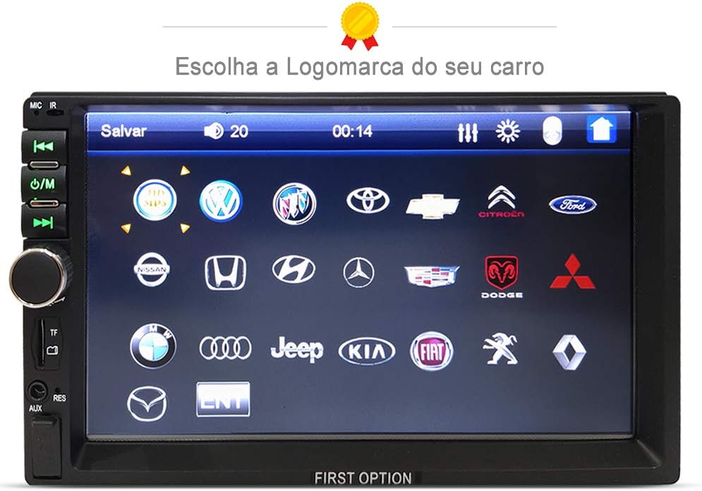 Central Multimídia Mp5 7810H First Option 2
